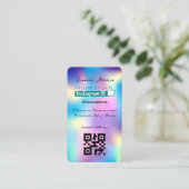 Carte de visite Holographique (Debout devant)