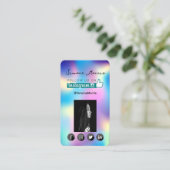 Carte de visite Holographique (Debout devant)