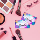 Carte De Visite Holographique lèvres Parties scintillant maquillag