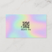 Carte de visite holographique personnalisé (Dos)