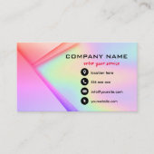 Carte de visite holographique personnalisé (Devant)