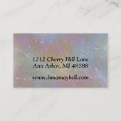 Carte de visite holographique Rainbow (Dos)