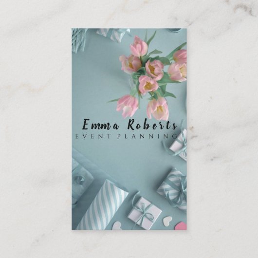 Carte De Visite Holographique Unicorn Parties scintillant Drives B (Devant)