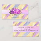 Carte De Visite Holotus Lotus Holographique (Devant / Derrière)