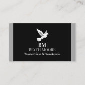 Carte De Visite Holy Dove, Funeral Home, Directeurs (Devant)