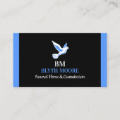 Carte De Visite Holy Dove, Funeral Home, Directeurs (Devant)