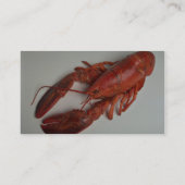 Carte De Visite Homard délicieux (Dos)