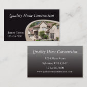 Carte De Visite Home Builder (Devant / Derrière)