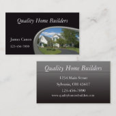 Carte De Visite Home Builder (Devant / Derrière)