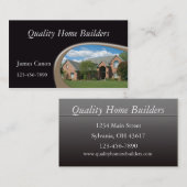 Carte De Visite Home Builder (Devant / Derrière)