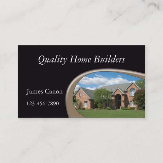 Carte De Visite Home Builder (Devant)