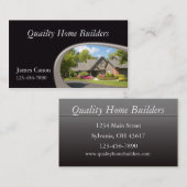 Carte De Visite Home Builder (Devant / Derrière)