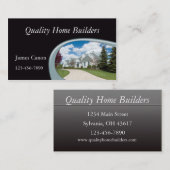 Carte De Visite Home Builder (Devant / Derrière)