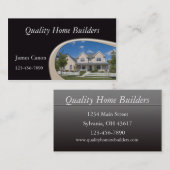 Carte De Visite Home Builder (Devant / Derrière)