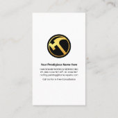 Carte De Visite Home Chimney Handyman Service (Dos)