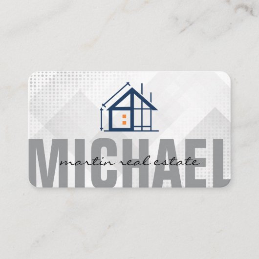 Carte De Visite Home Construction | Building Properties (Devant)