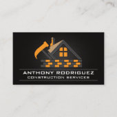 Carte De Visite Home Hammer | Bricks | Construction (Devant)