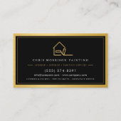 Carte De Visite Home Painter Contractor Painting Service (Devant)