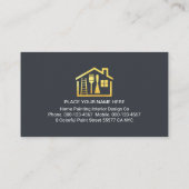 Carte De Visite Home Painting Border Line Painter (Dos)