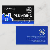 Carte De Visite Home Pipe Frame Leaking (Devant / Derrière)