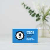 Carte De Visite Home repair logo handyman (Debout devant)
