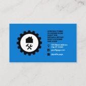 Carte De Visite Home repair logo handyman (Dos)
