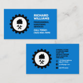 Carte De Visite Home repair logo handyman (Devant / Derrière)