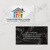 Carte De Visite Home Repair Tools | General Contractor (Devant / Derrière)