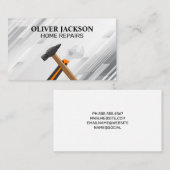 Carte De Visite Home Repair Tools | Hammers | Wrenches | Hammers (Devant / Derrière)