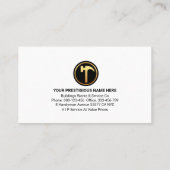 Carte De Visite Home Réparer bulle Générateur de discours (Dos)