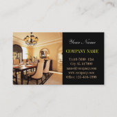 Carte De Visite Home Stager Rénovateur Réalisateur d'habitacle (Devant)