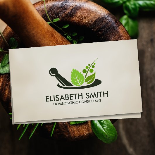 Carte De Visite Homéopathie - Médicaments à base de plantes