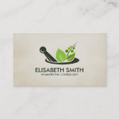 Carte De Visite Homéopathie - Médicaments à base de plantes (Devant)