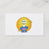 Carte De Visite Homme d'idées, M. Bob Bright (Dos)