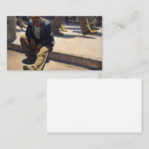 Carte De Visite Homme oublié, 1934 par Maynard Dixon