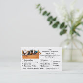 Carte De Visite Homme pratique de MJD (Debout devant)