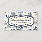 Carte De Visite Hommes historiques Agent immobilier (Devant)