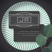 Carte De Visite Hommes Sporty Gray Gray & Dark Grays