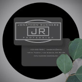 Carte De Visite Hommes Sporty Gray Gray & Dark Grays