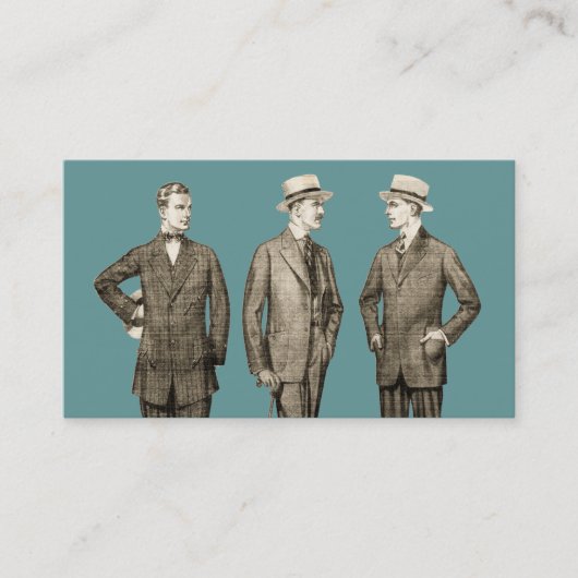 Carte De Visite Hommes vintages (Devant)