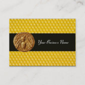 CARTE DE VISITE HONEY BEE, BEEKEEPER APIARIST (Dos)