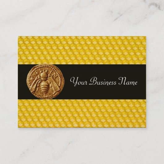 CARTE DE VISITE HONEY BEE, BEEKEEPER APIARIST (Dos)