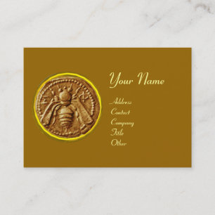 CARTE DE VISITE HONEY BEE, BEEKEEPER APIARIST