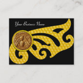 CARTE DE VISITE HONEY BEE, BEEKEEPER APIARIST MONOGRAMME (Dos)