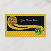 CARTE DE VISITE HONEY BEE, BEEKEEPER APIARIST MONOGRAMME (Dos)