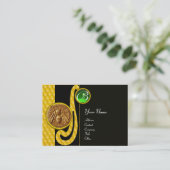 CARTE DE VISITE HONEY BEE, BEEKEEPER APIARIST MONOGRAMME (Debout devant)