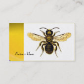Carte De Visite HONEY BEE, BEEKEEPER /apiculture fournitures (Dos)