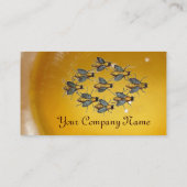 Carte De Visite HONEY BEE, BEEKEEPER /apiculture fournitures (Dos)