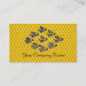 Carte De Visite HONEY BEE, BEEKEEPER /apiculture fournitures (Dos)