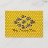 Carte De Visite HONEY BEE, BEEKEEPER /apiculture fournitures (Dos)